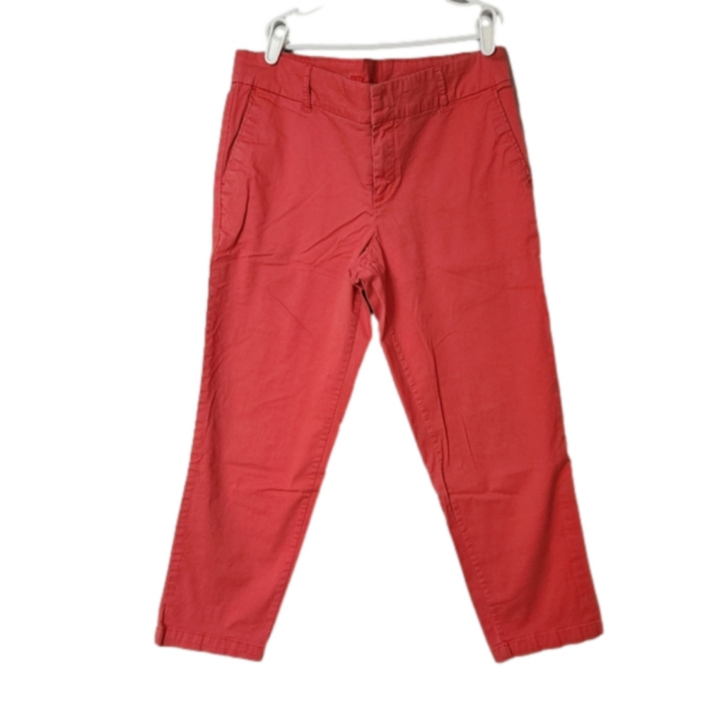 3/$25 Kut from the Kloth size 8 red Capri length red pants